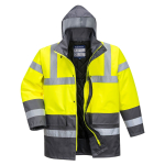 S466 PORTWEST CONTRAST TRAFFIC JACKET