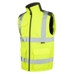 LEO BW01 TORRINGTON HI VIS BODYWARMER YELLOW